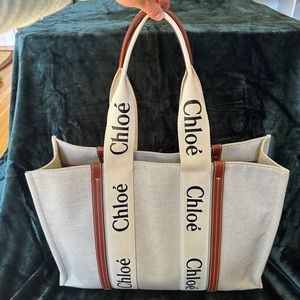 Chloe Large Woody Tote